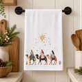 Three Wise Men Waffle Kitchen Towel