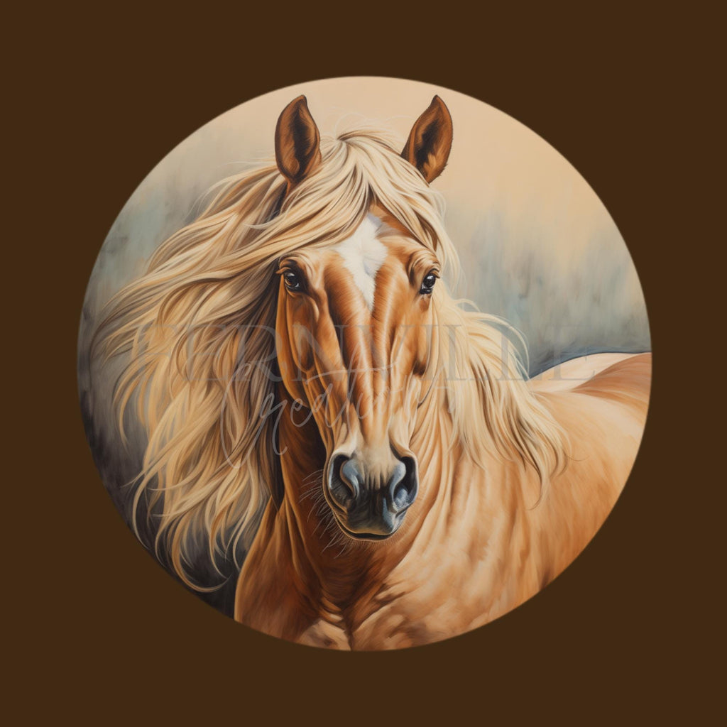 Horse Ornament: Equestrian Christmas Decor, Rustic Ranch Keepsake