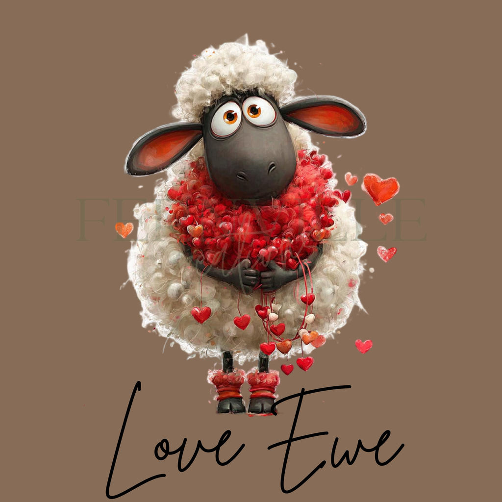 Valentine's Day Kitchen Towel: Waffle Weave Anniversary Gift