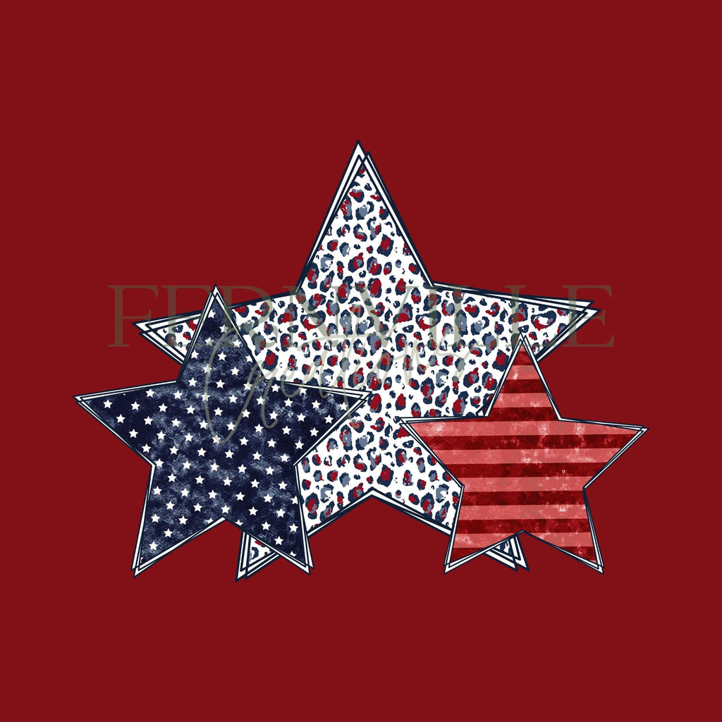 Patriotic Waffle Weave Dish Towel: Americana Kitchen Decor