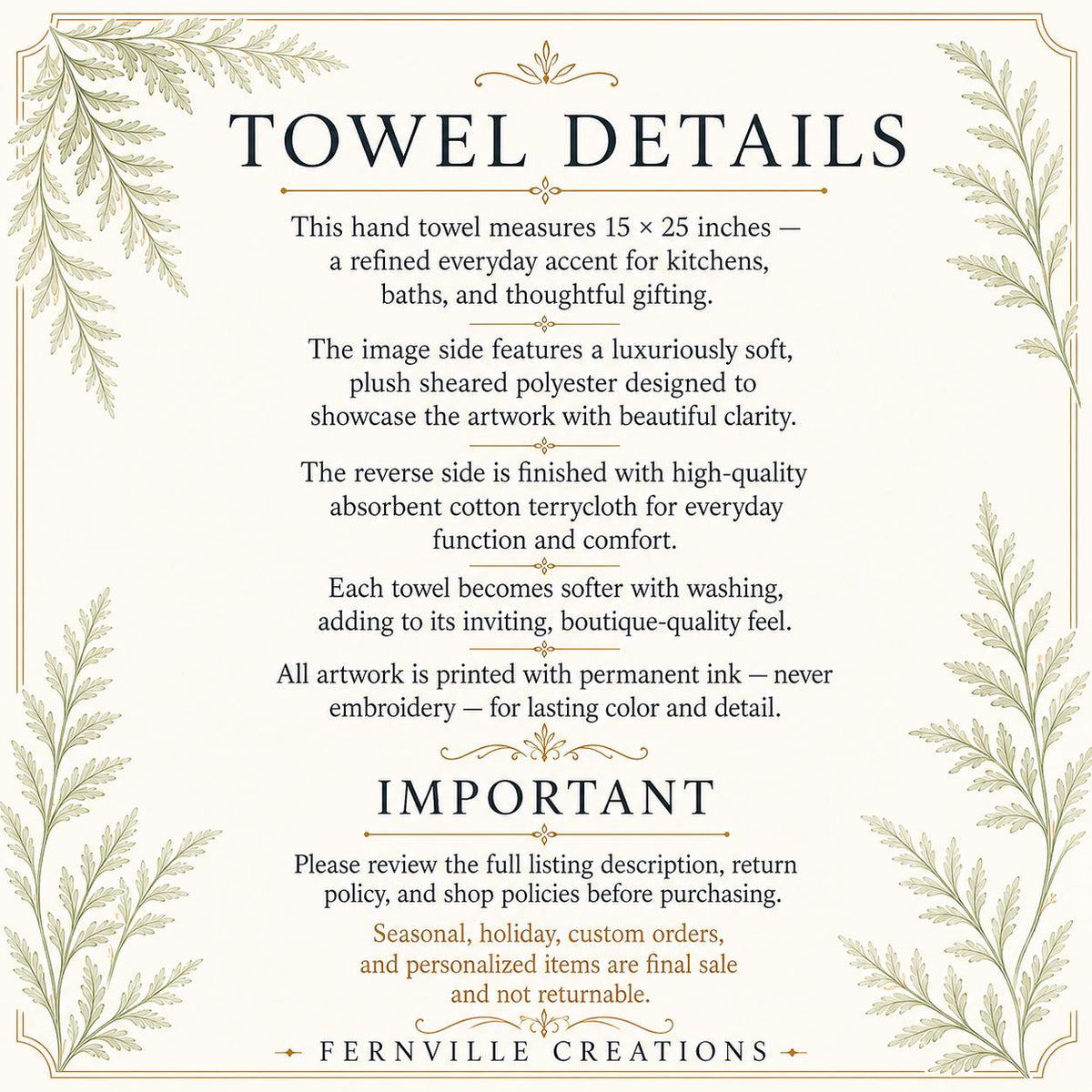 Lavender Bouquet Hand Towel: Elegant Kitchen or Bath Decor