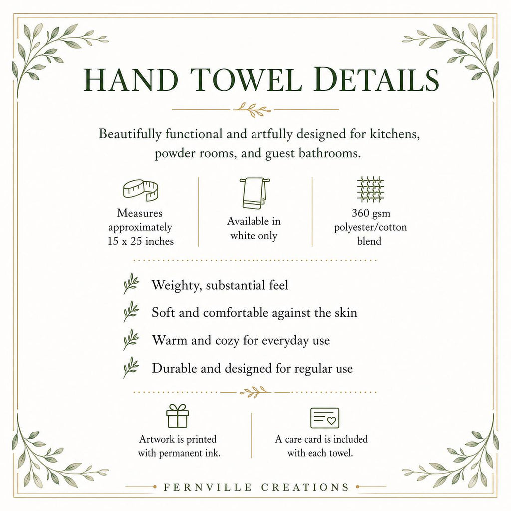 Pink Orchid Hand Towel, Tropical Floral Bathroom Decor, Botanical Guest Bath Accent