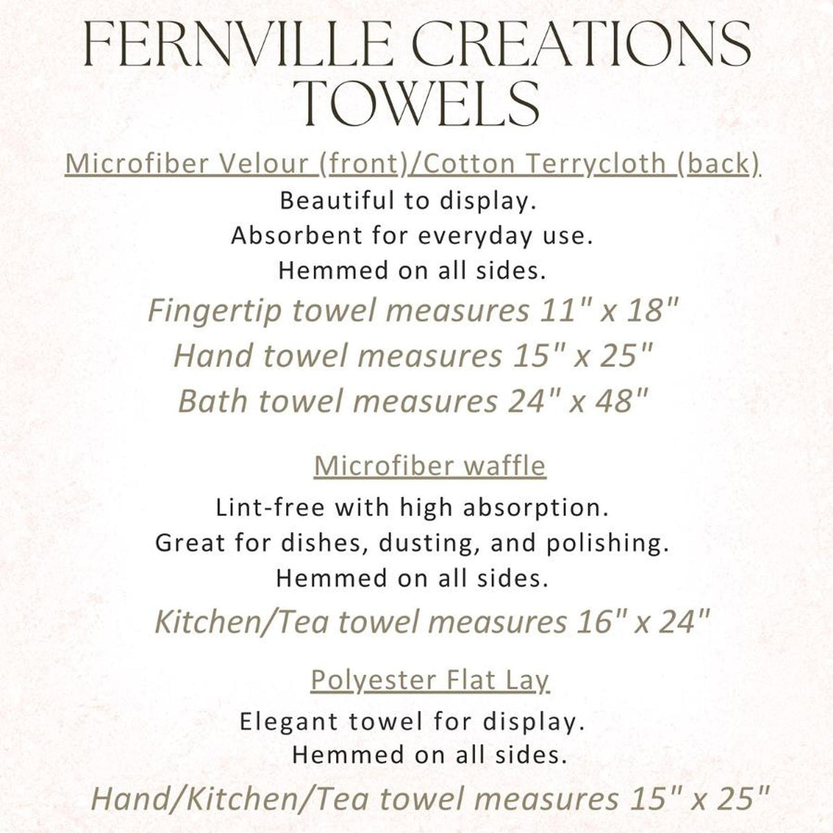Hydrangea Towel, Blue Floral Hand in Cotton Terry Cloth