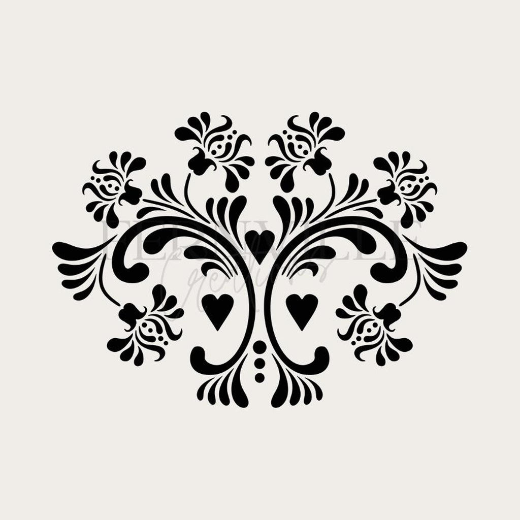 Luxury Bath Towel in Black and White Floral Design for Spa Decor