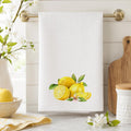 Lemon Kitchen Towel, 16 x 25-Inch Microfiber Waffle Weave