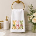 Bunny Hand Towel for Spring Decor, Adorable Easter Home Accent