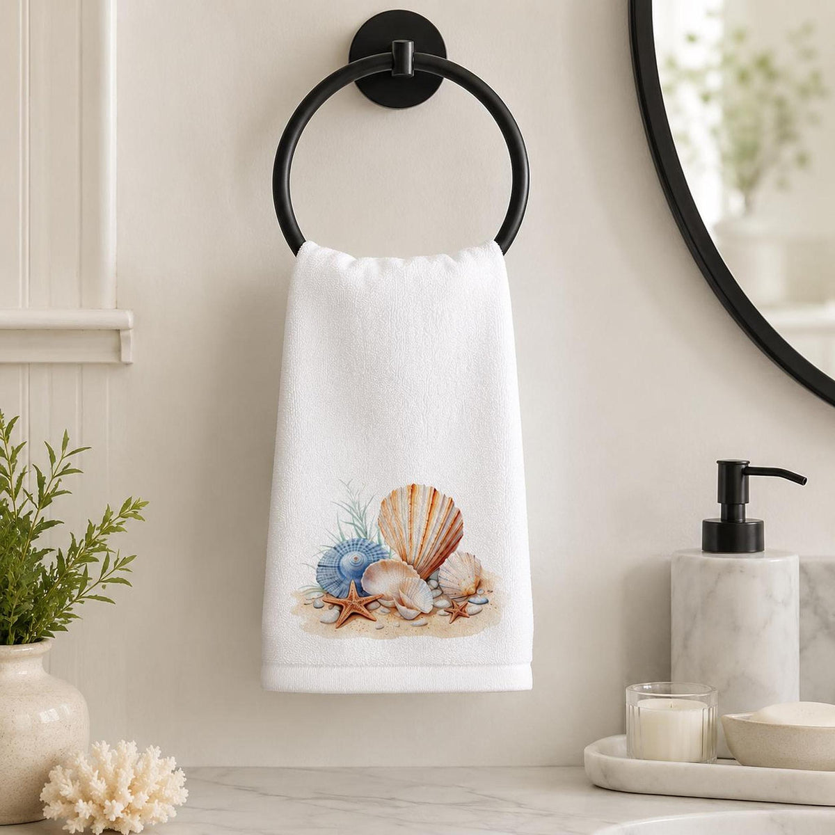 Fingertip Towel, 11 x 18-Inch Sheared Polyester Face, Cotton Terrycloth Back