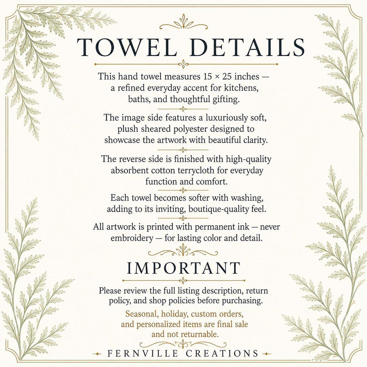 Cardinal Christmas Hand Towel, Birdhouse Design with Holly Berries