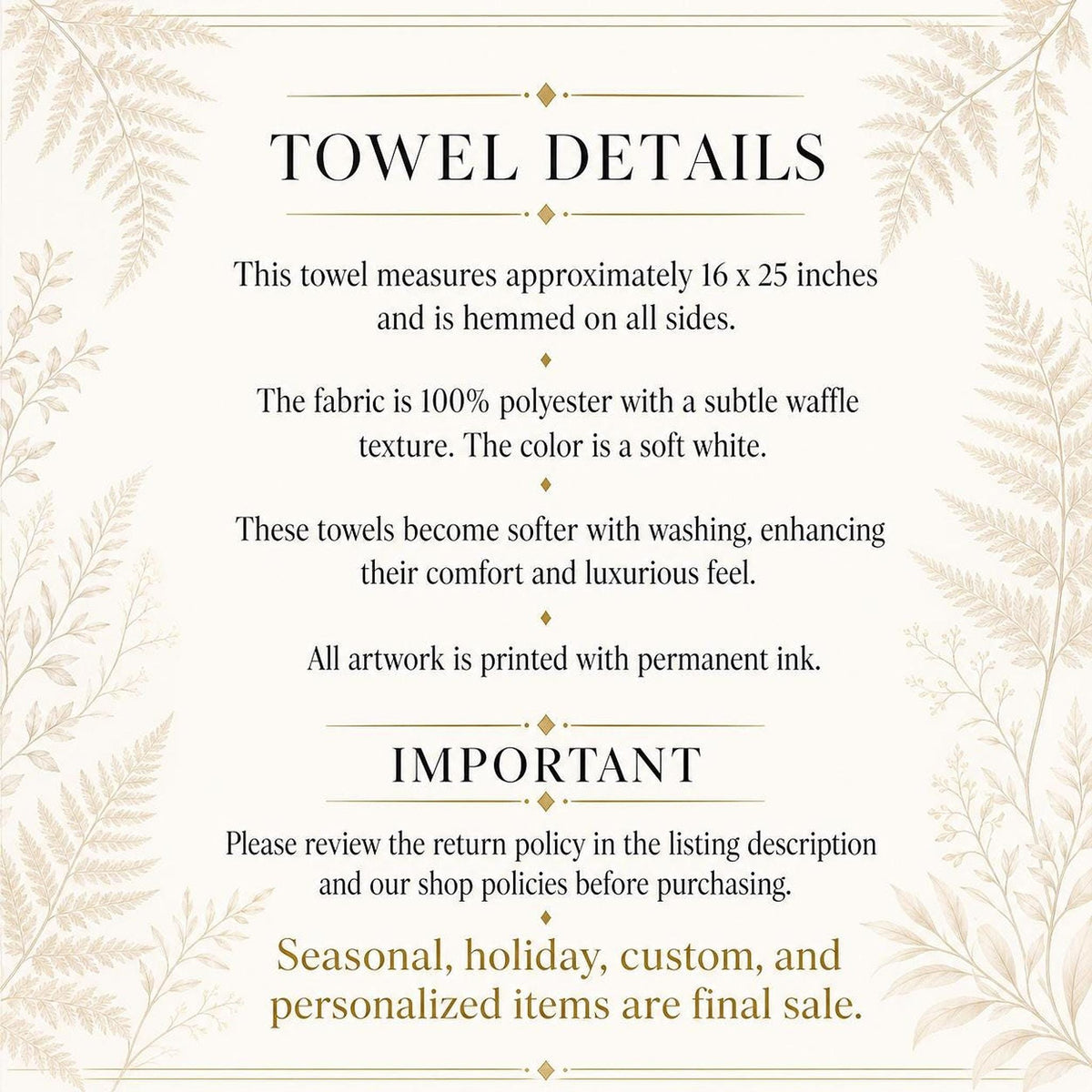 Christmas Tea Towel, White Microfiber Waffle Weave with Snowman and Cardinals